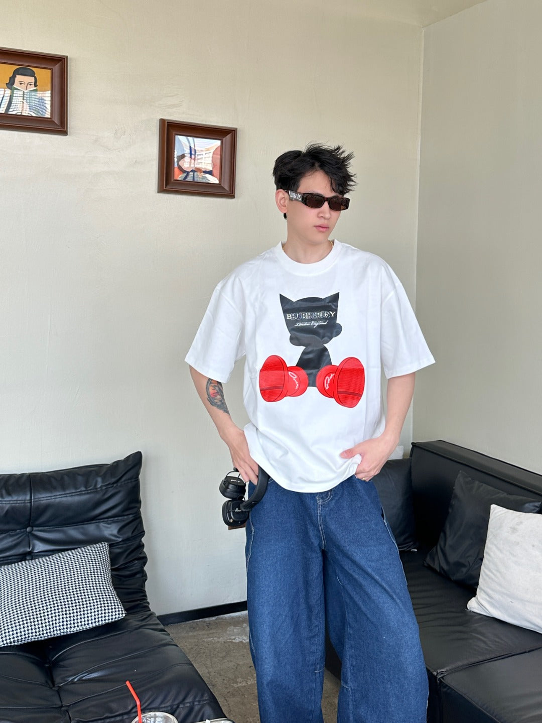 Burber 25ss men womens t-shirt