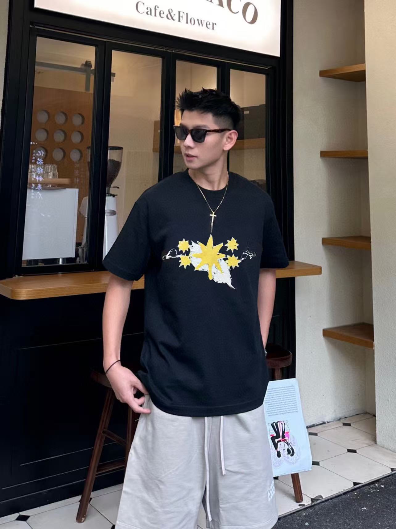 Given 25ss  print t-shirt