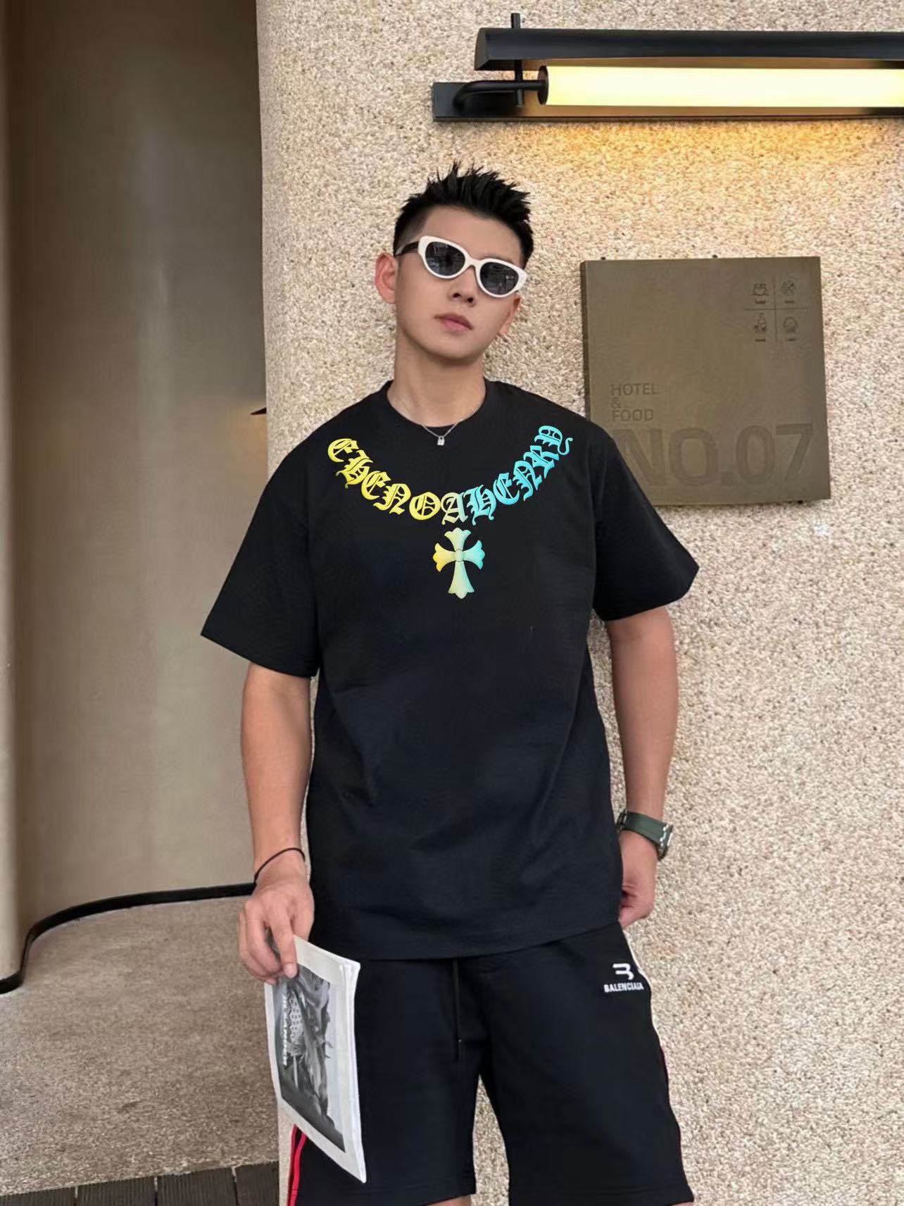 Chrome 25ss men womens t-shirt