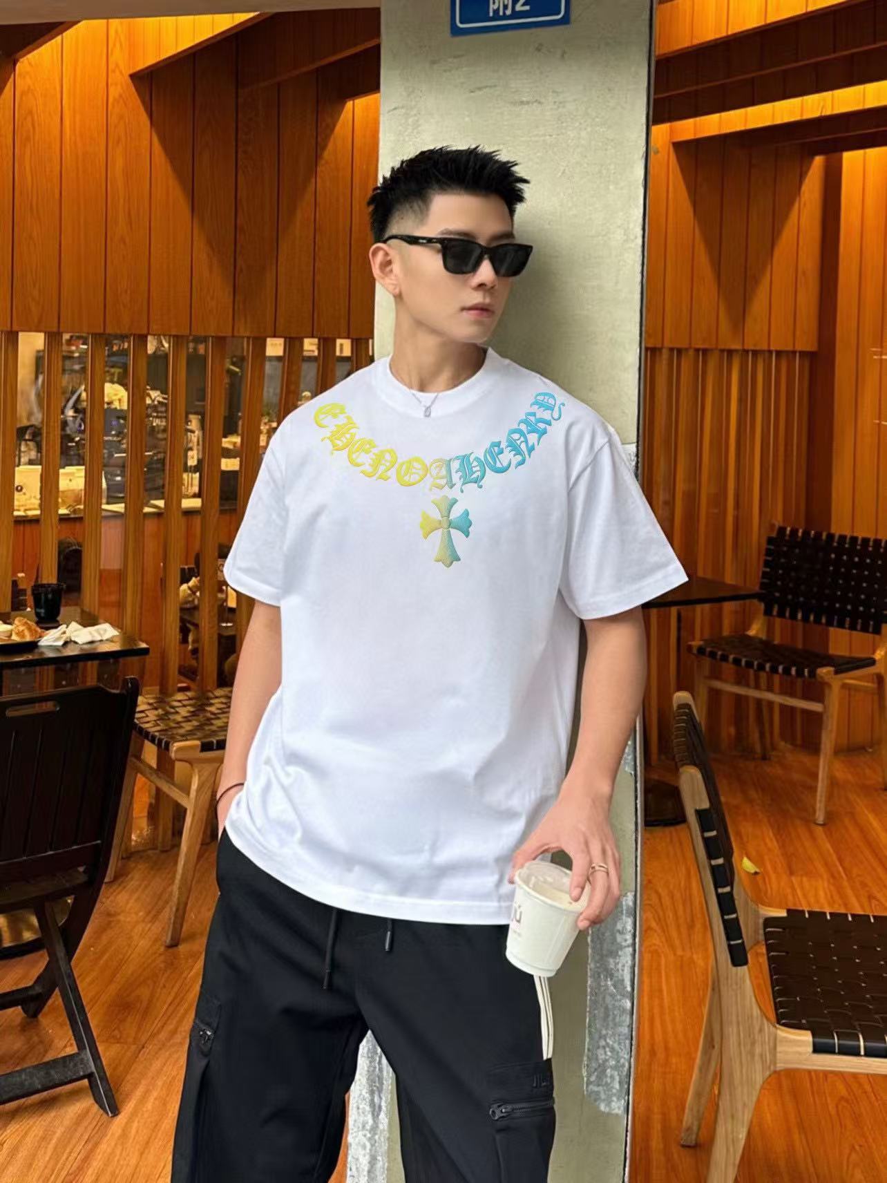 Chrome 25ss men womens t-shirt