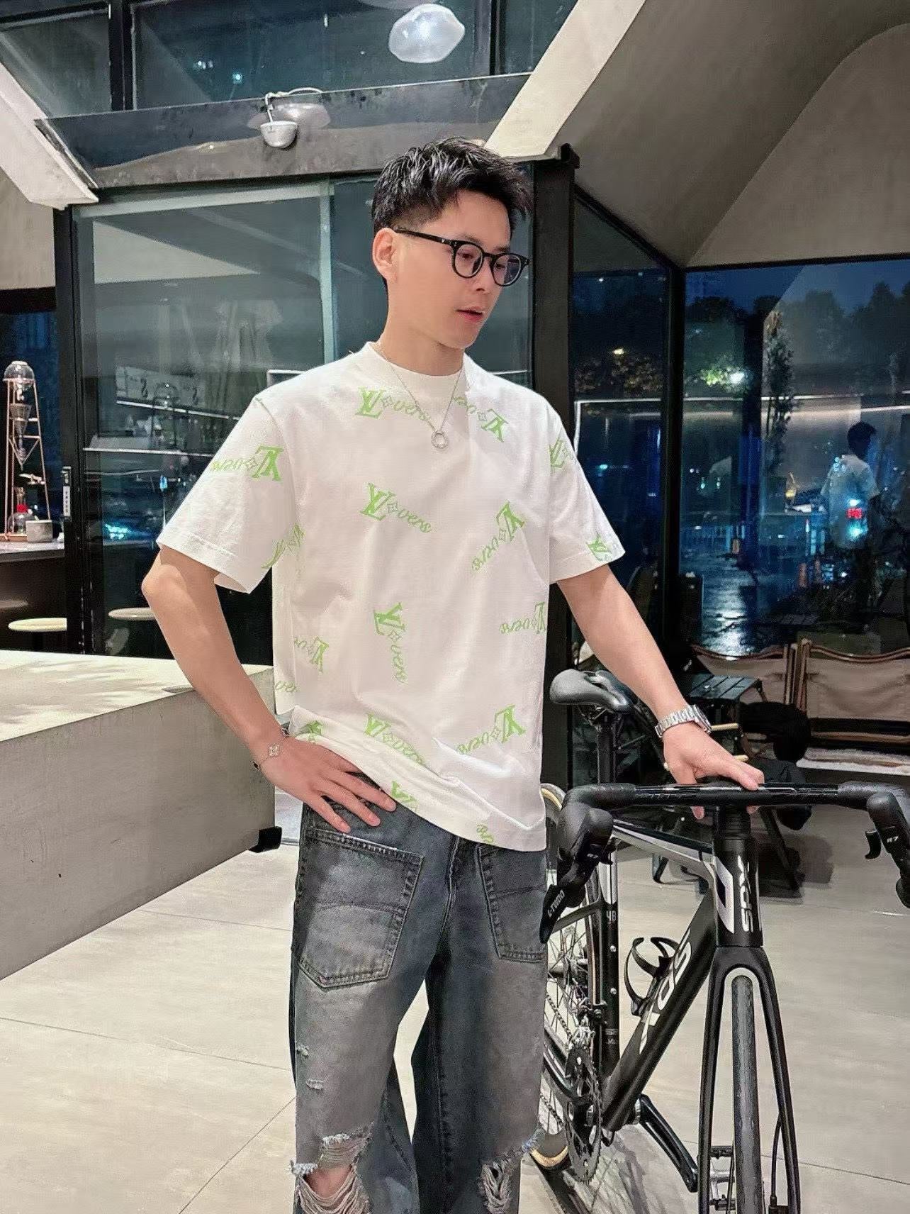 Louis 25ss print tshirt