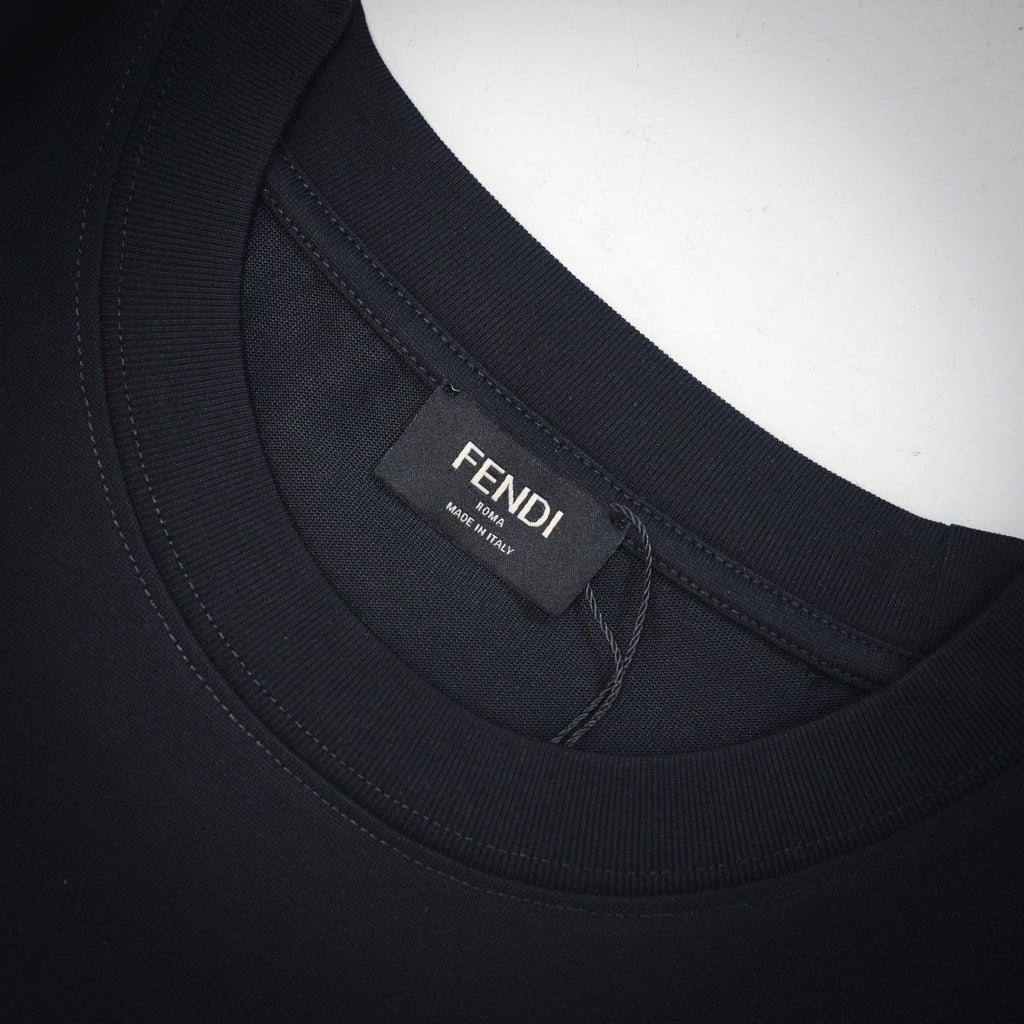 Fend 25ss men womens print t-shirt