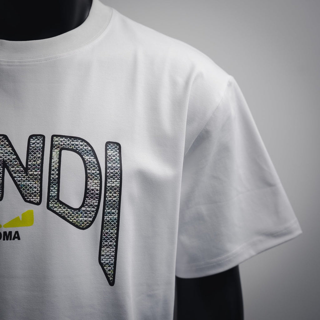Fend 25ss men womens print t-shirt
