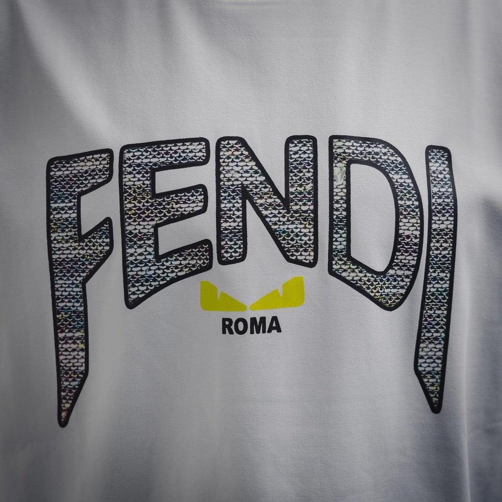 Fend 25ss men womens print t-shirt