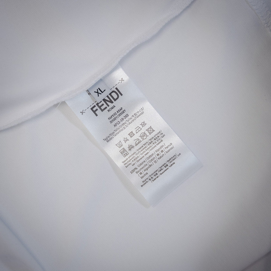 Fend 25ss men womens print t-shirt