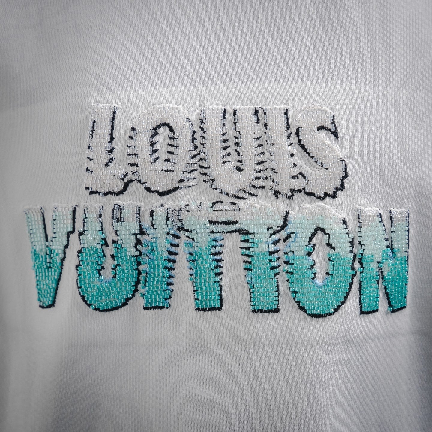 Louis 25ss beaded t-shirt
