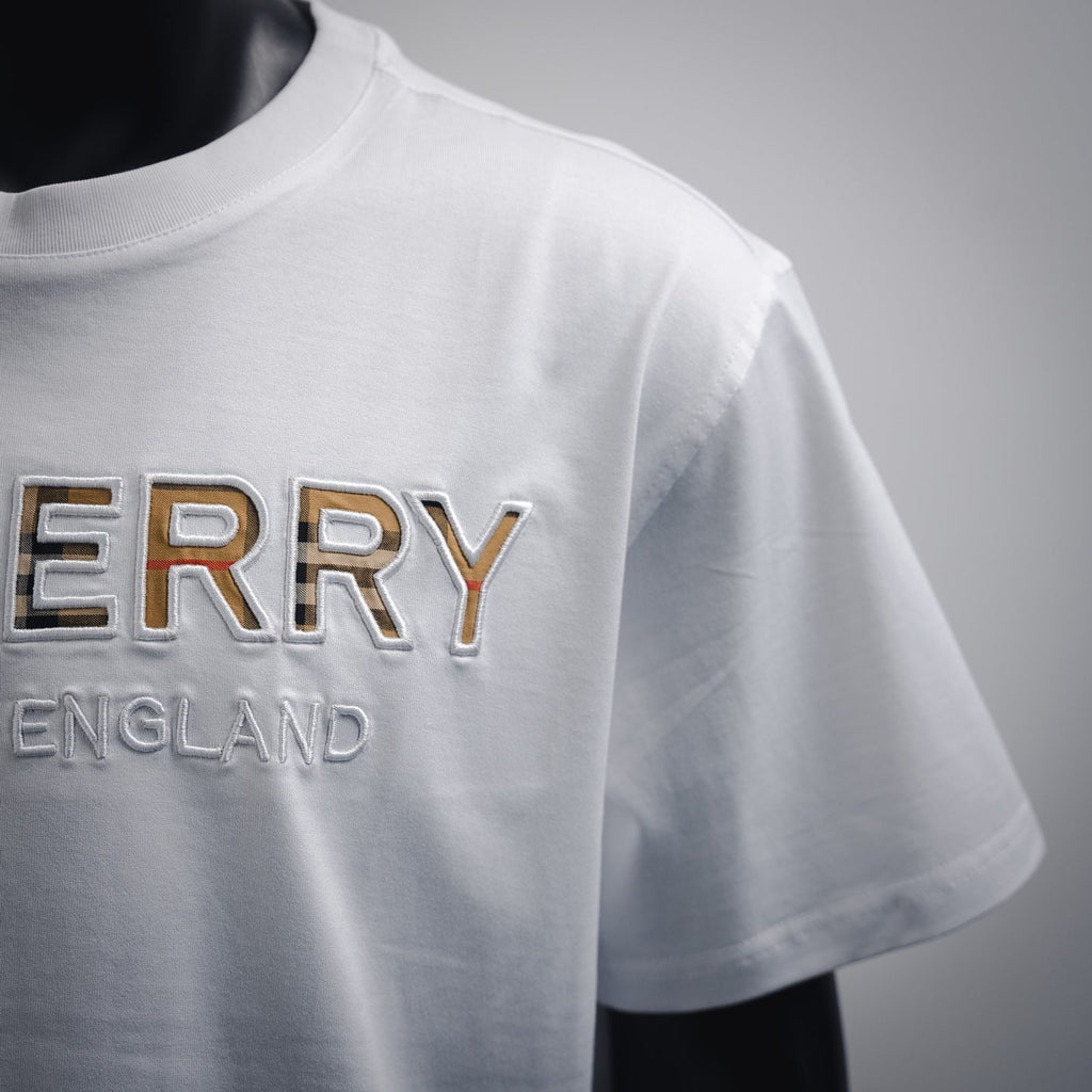 Burber 25ss embroidered t-shirt