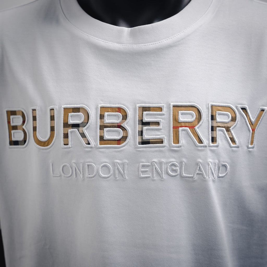 Burber 25ss embroidered t-shirt