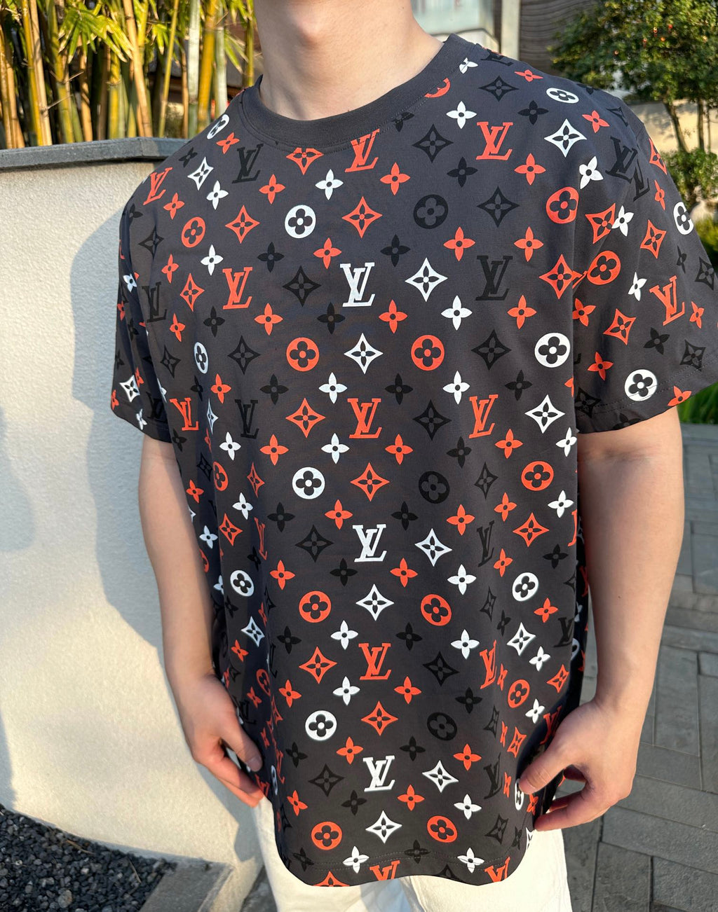 Louis 25ss print t-shirt