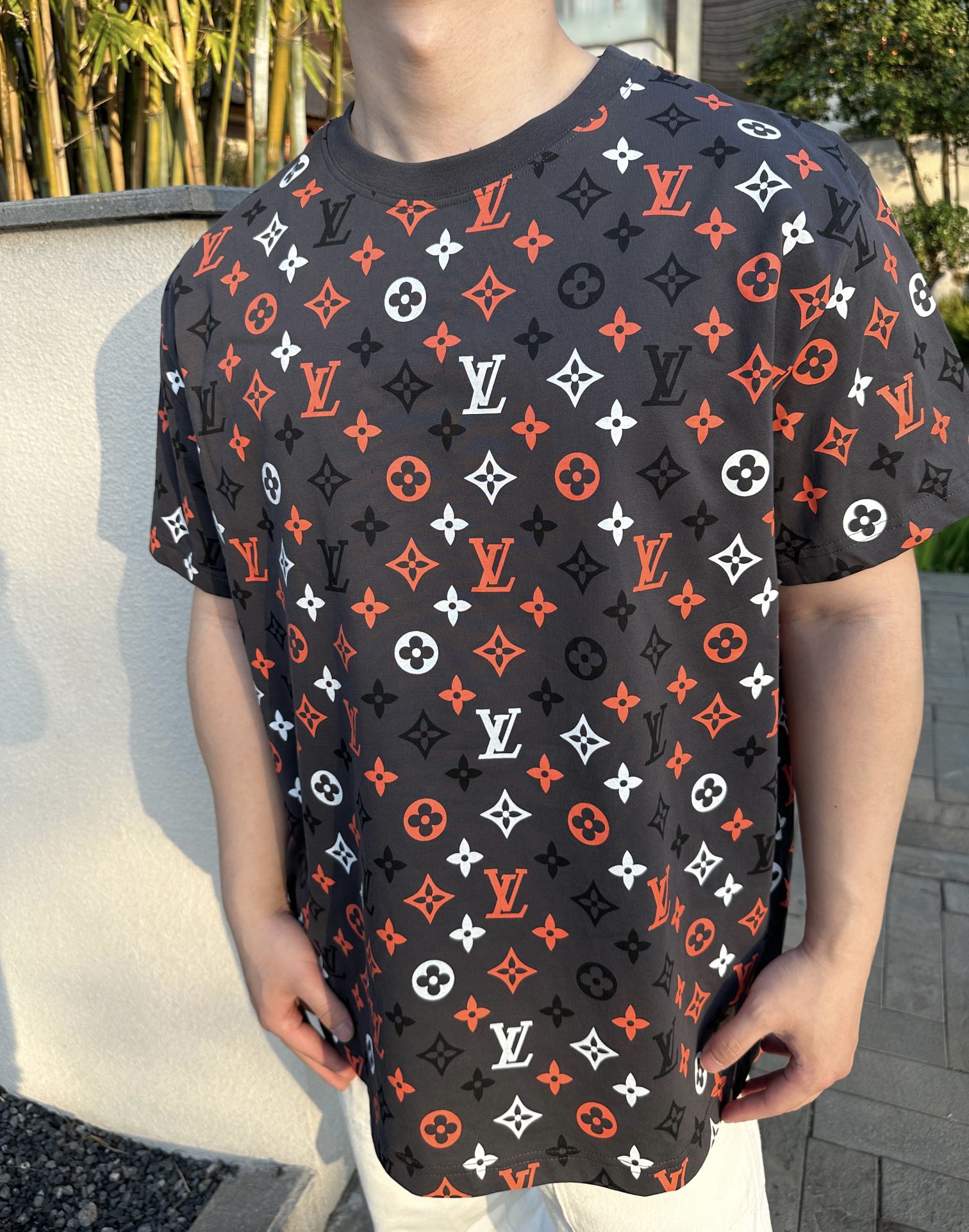 Louis 25ss print t-shirt