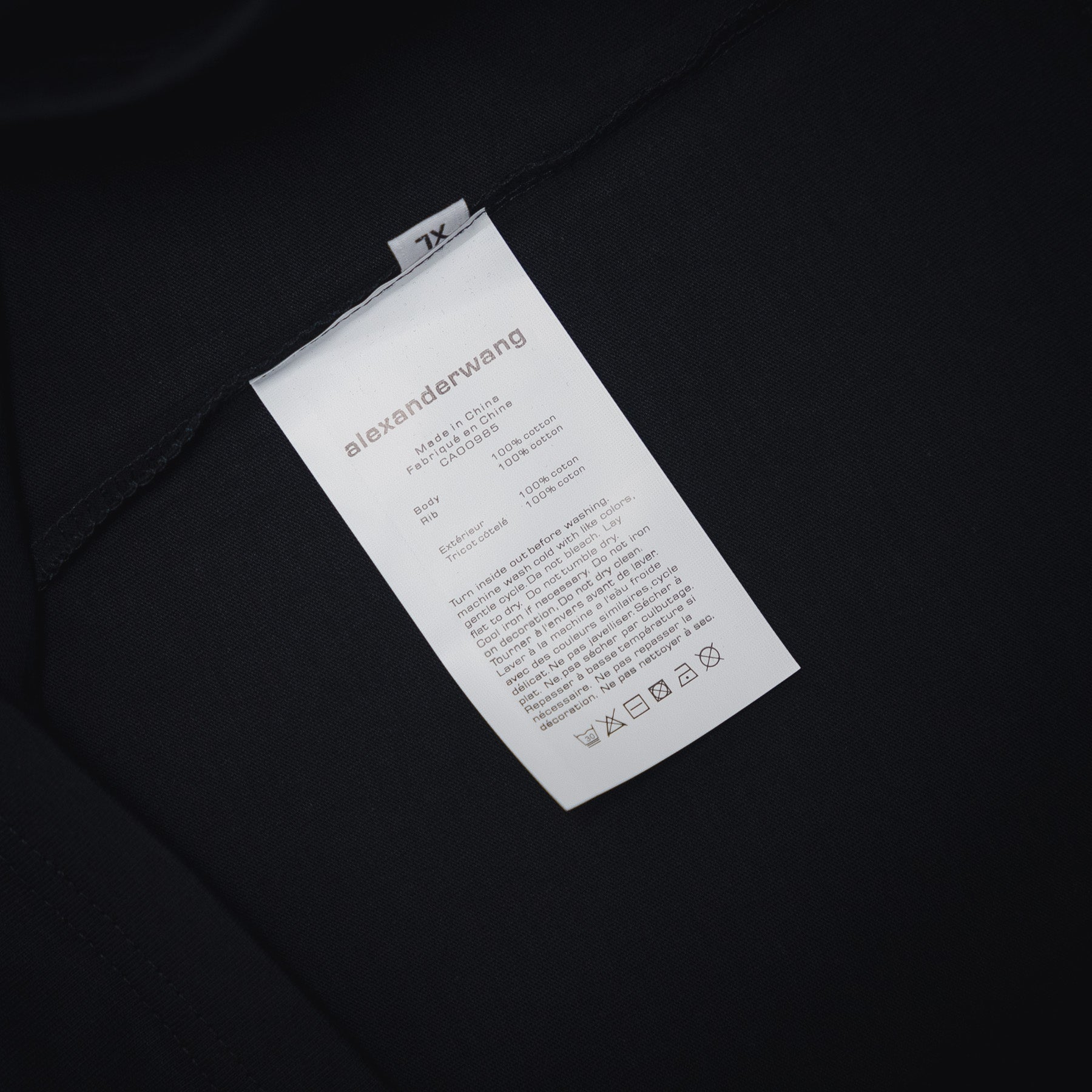 Alexand 25ss embossed t-shirt