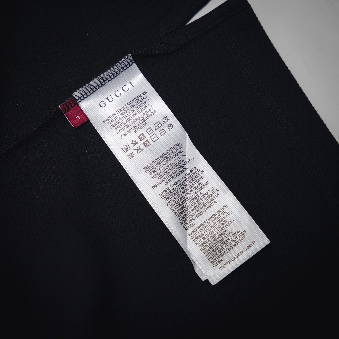 Guc 25ss embroidered polo