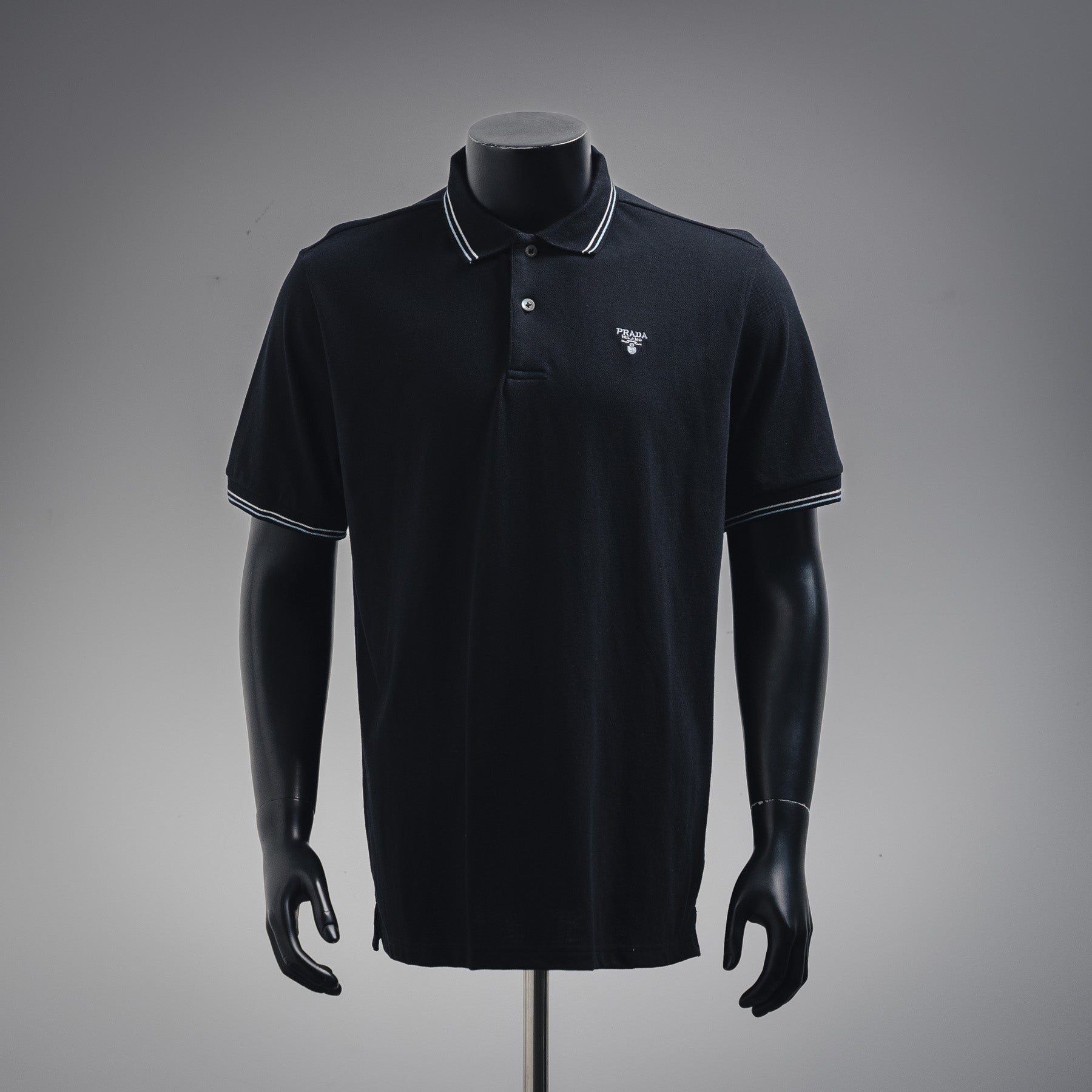 Pra 25ss embroidered polo