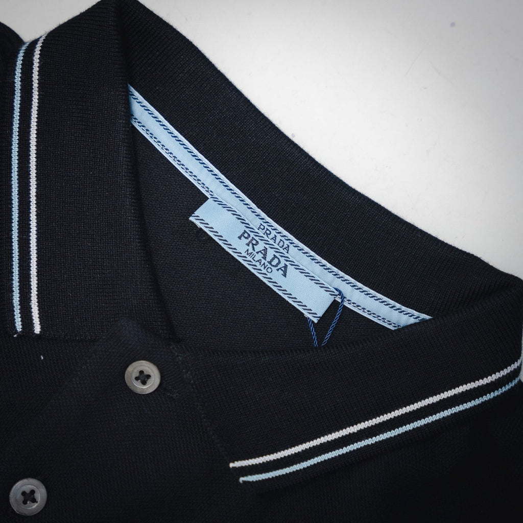 Pra 25ss embroidered polo