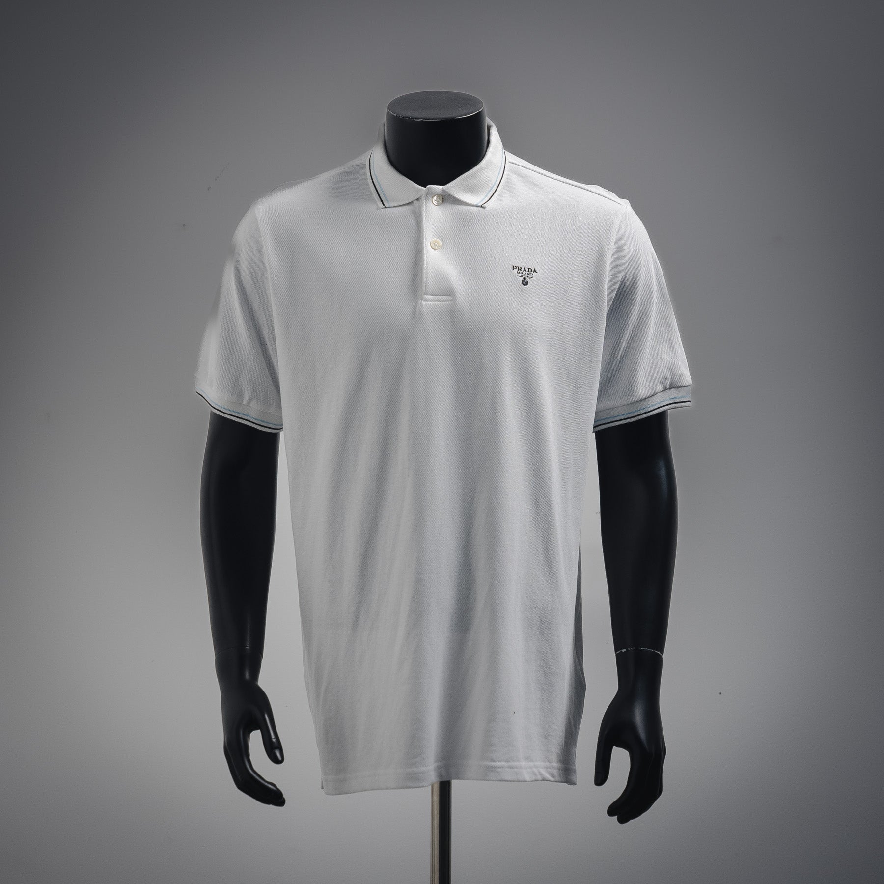 Pra 25ss embroidered polo