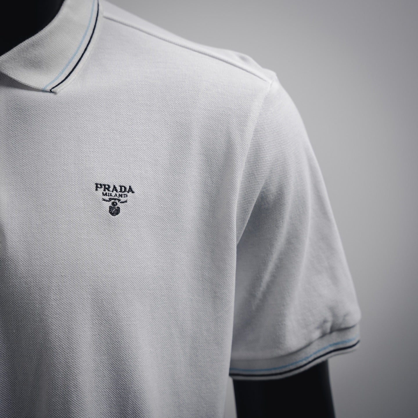 Pra 25ss embroidered polo