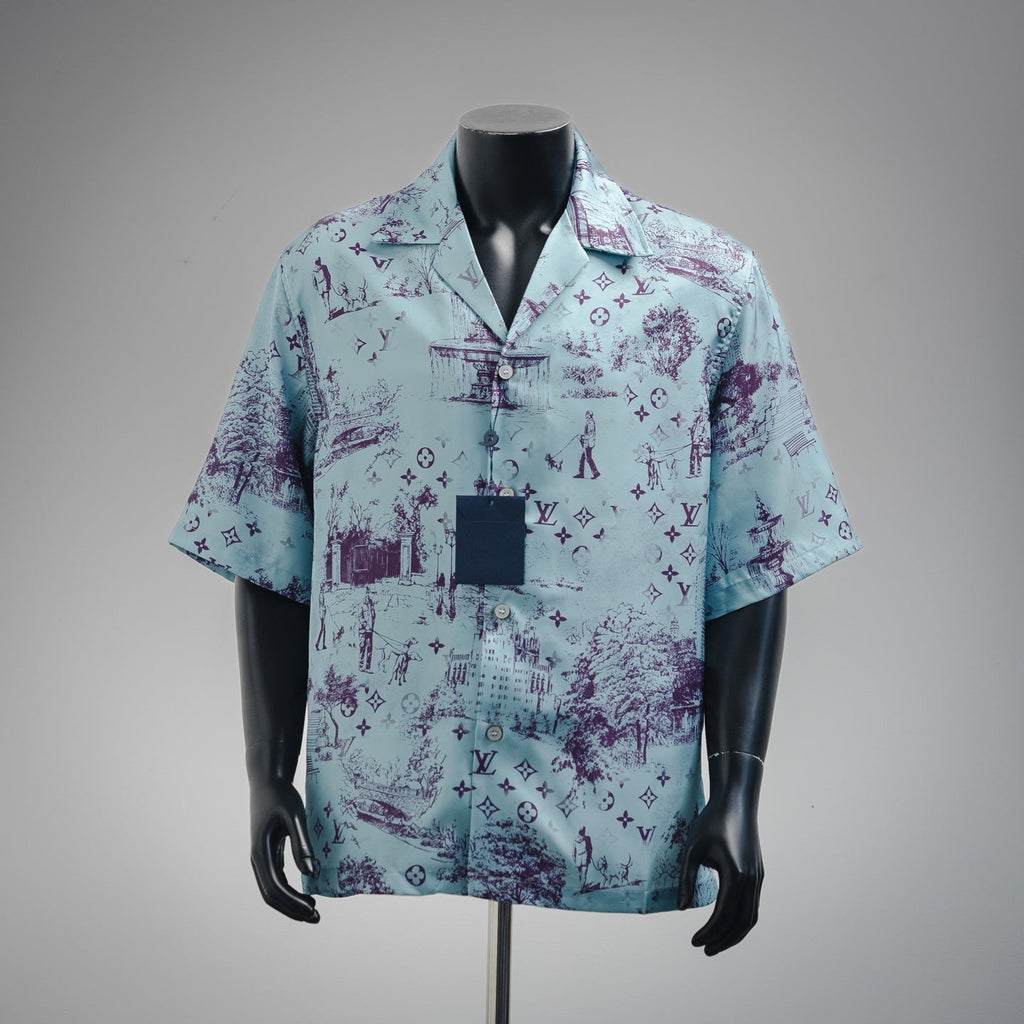 Louis 25ss print shirt
