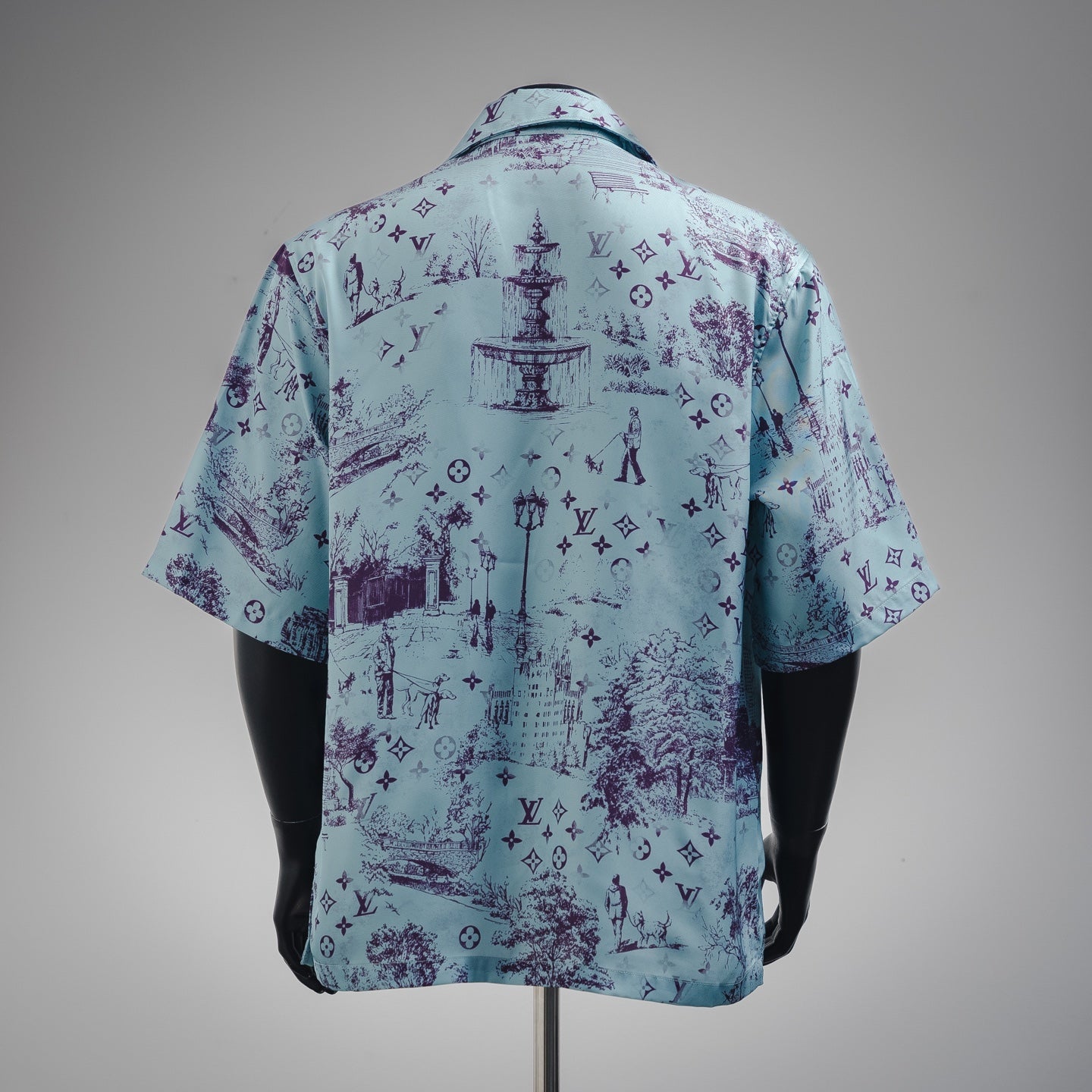 Louis 25ss print shirt