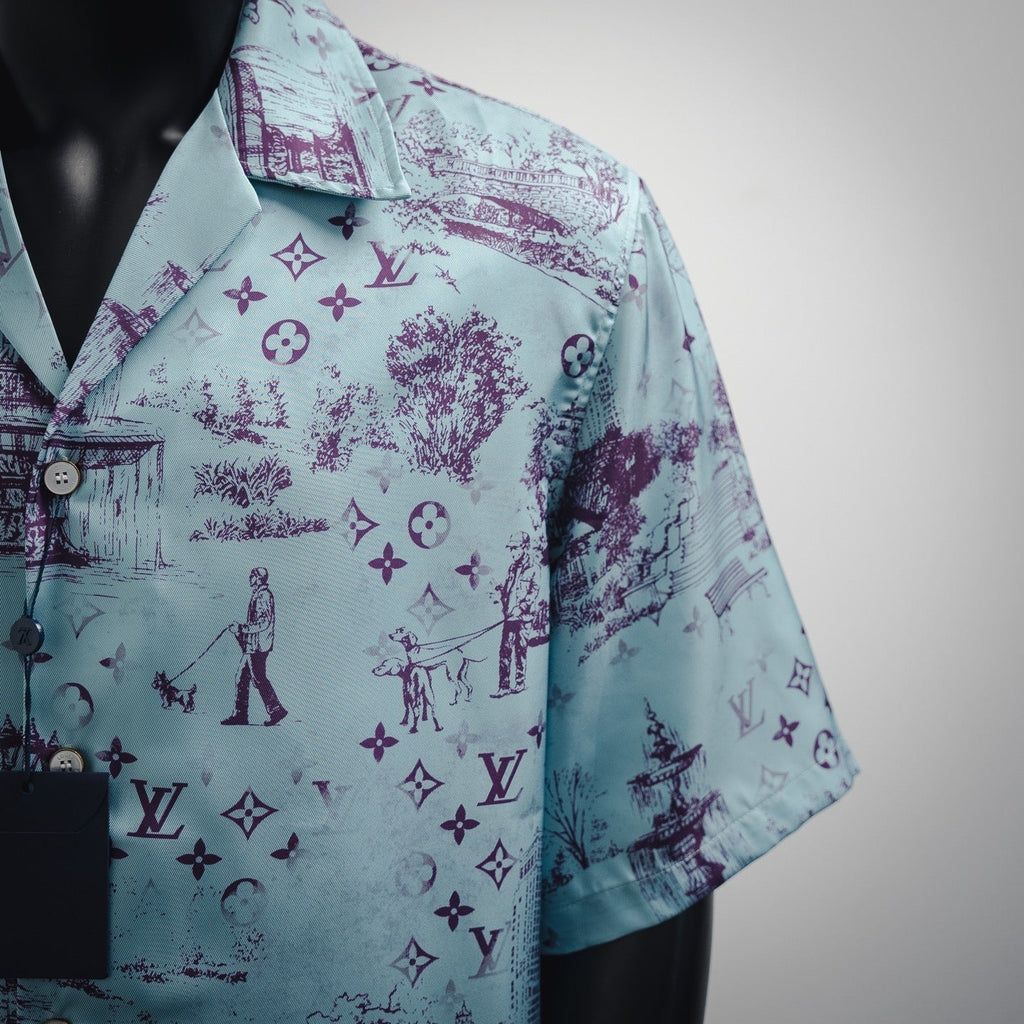 Louis 25ss print shirt