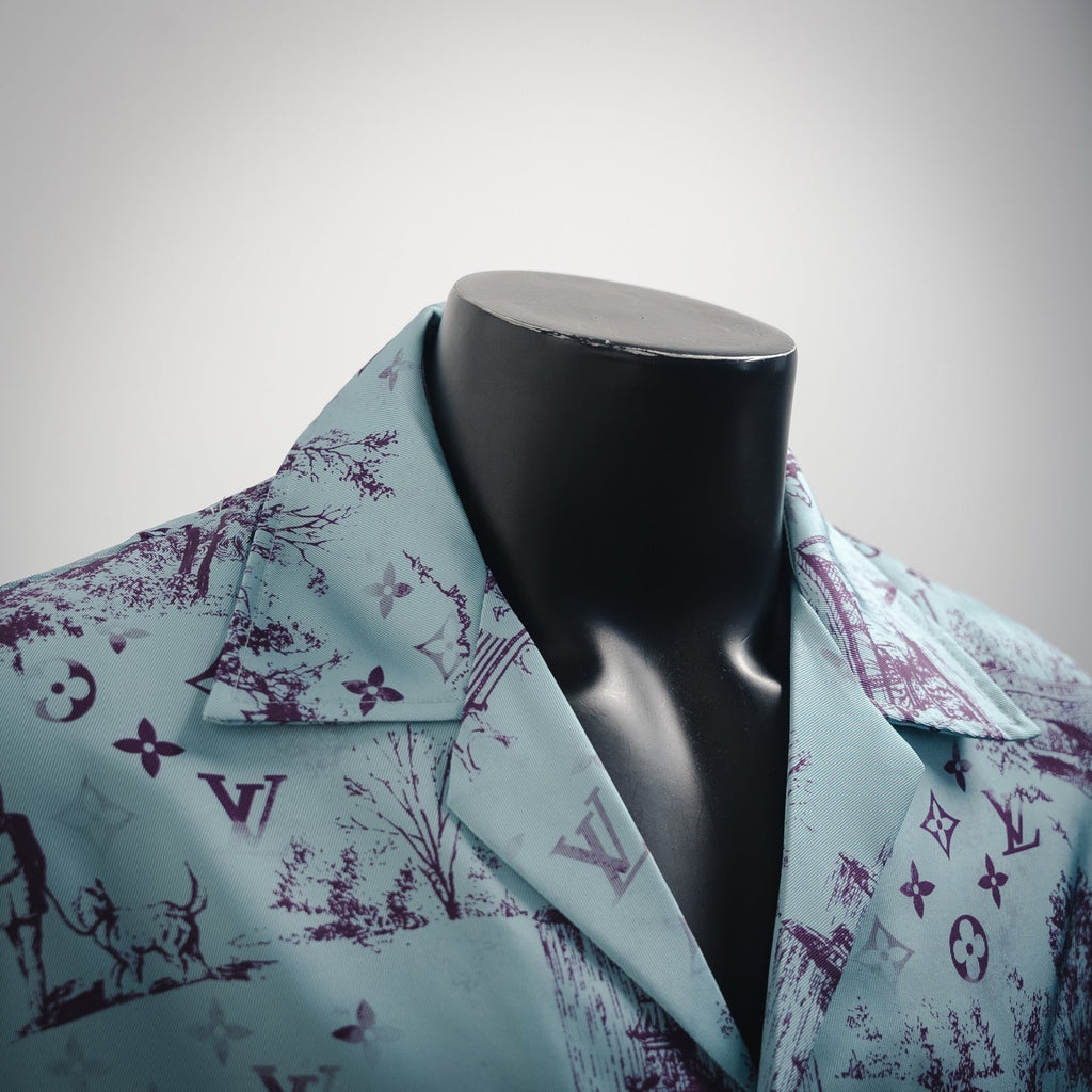 Louis 25ss print shirt