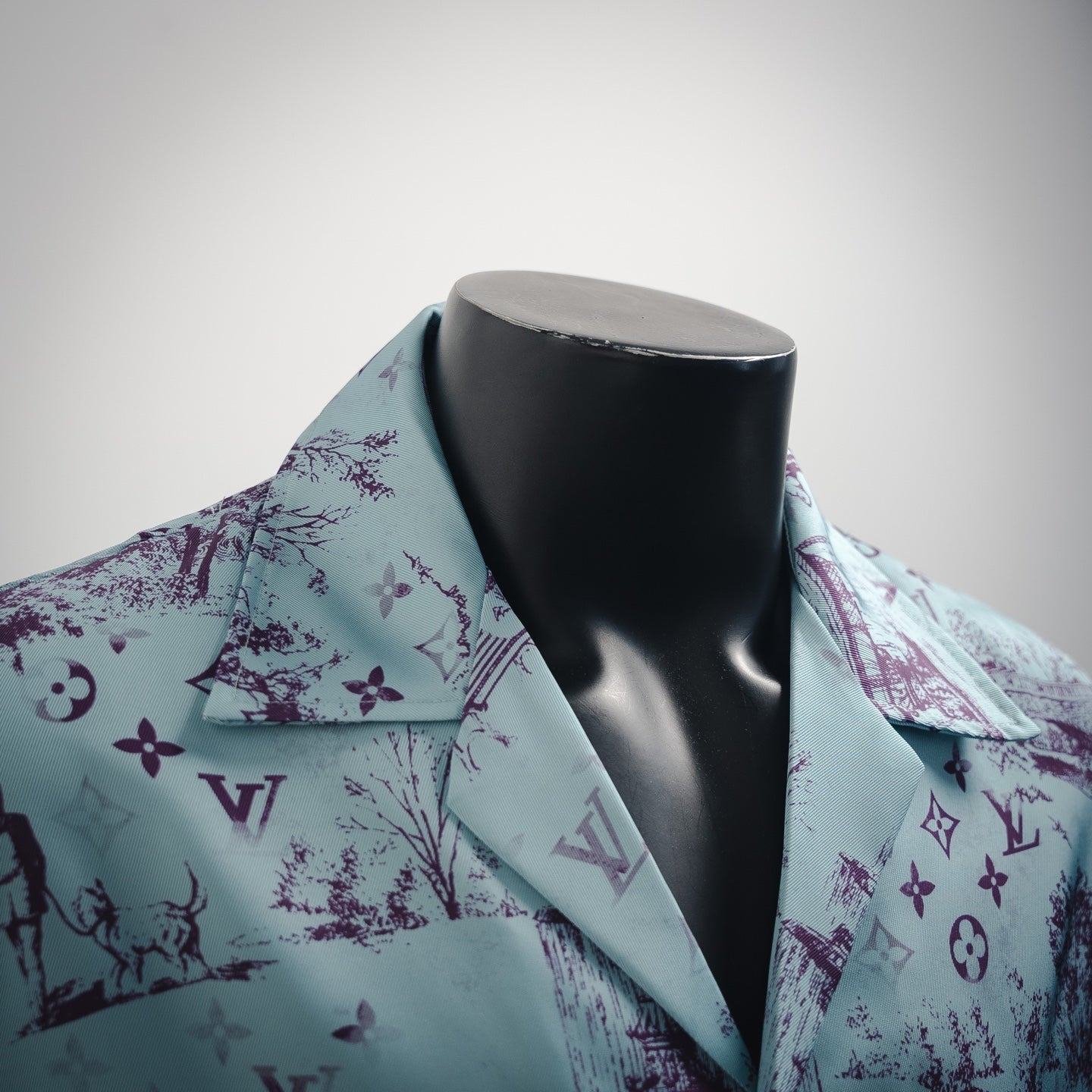 Louis 25ss print shirt