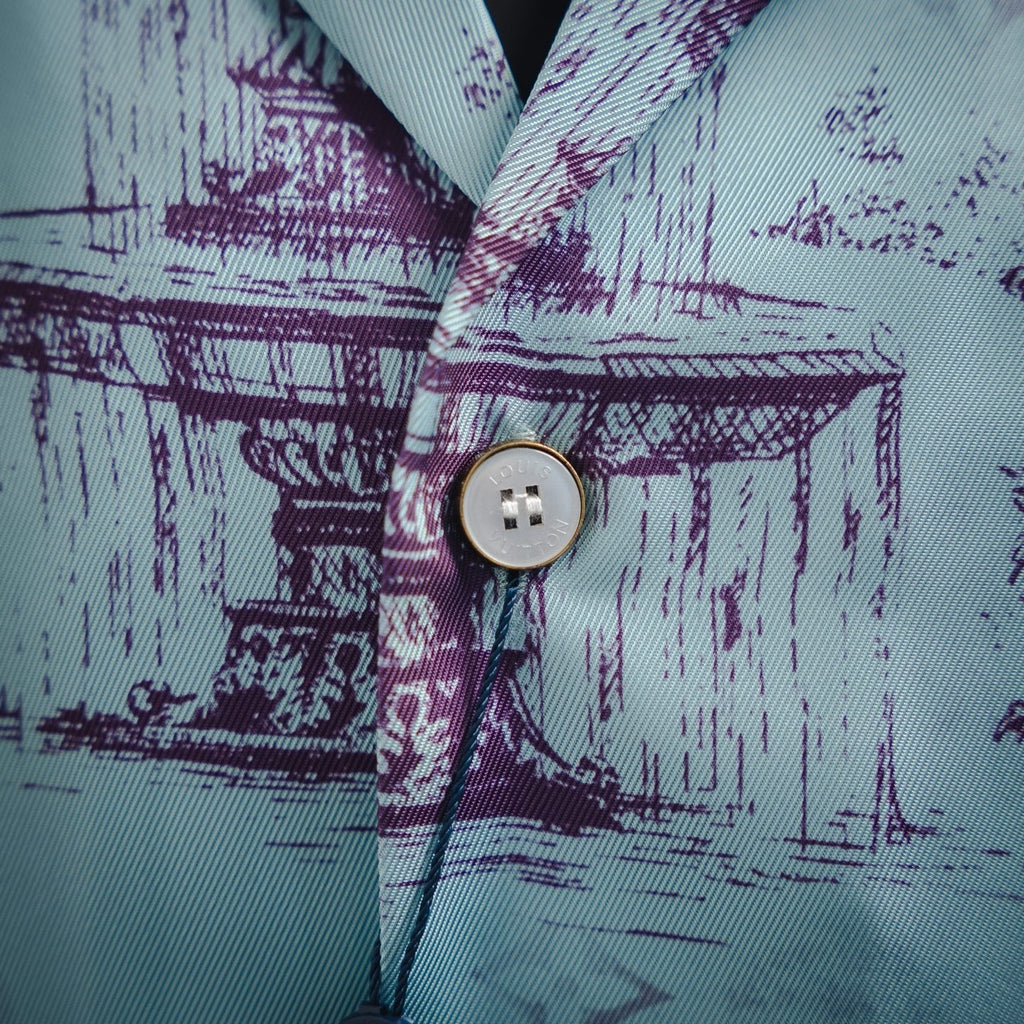 Louis 25ss print shirt