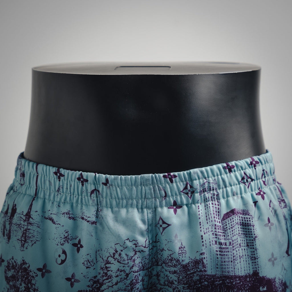 Louis 25ss print shorts