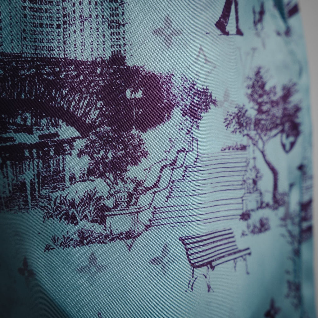 Louis 25ss print shorts