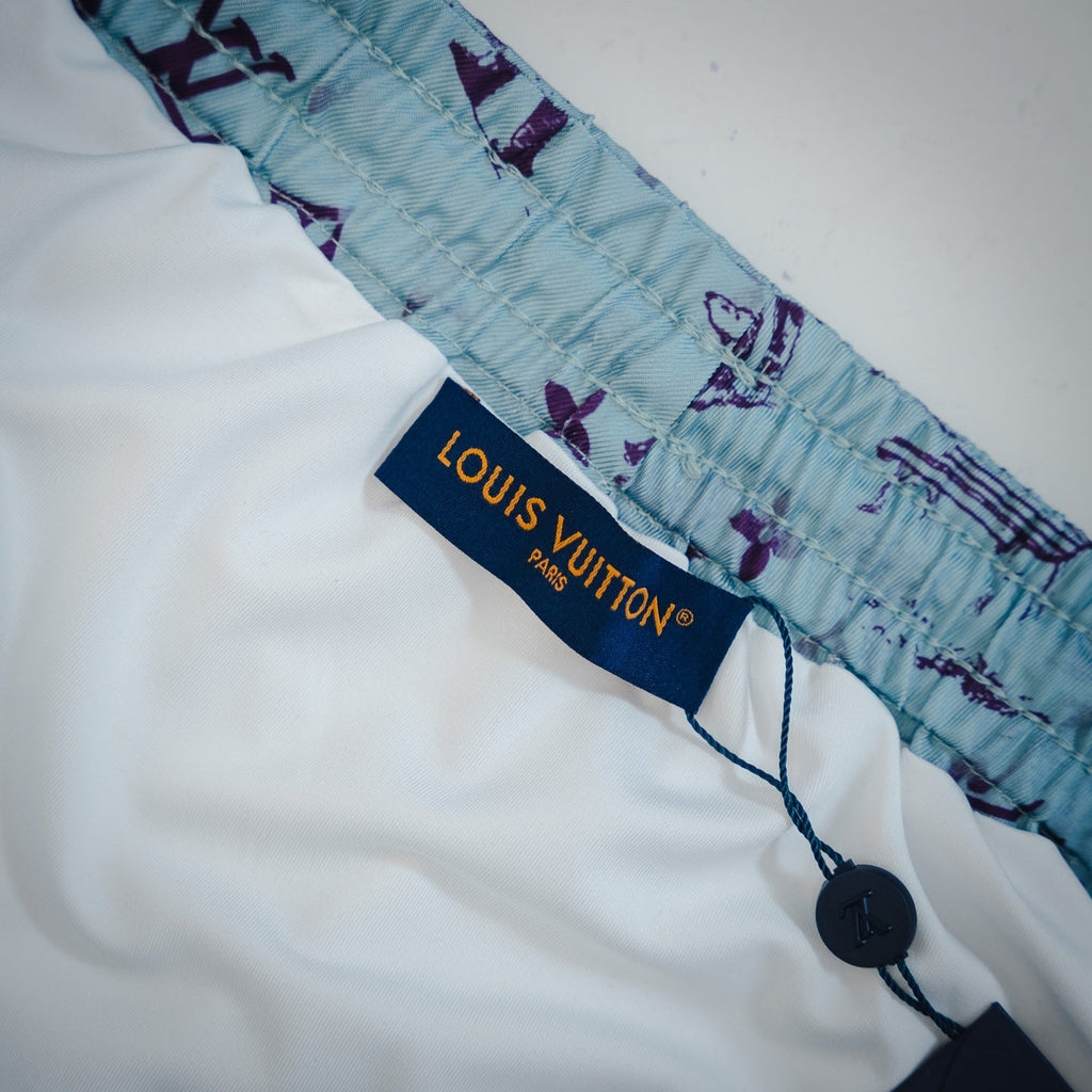 Louis 25ss print shorts