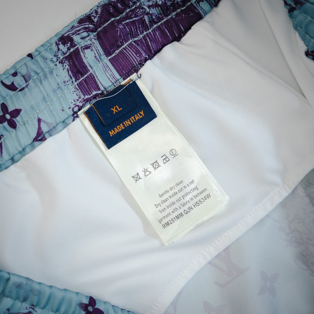 Louis 25ss print shorts