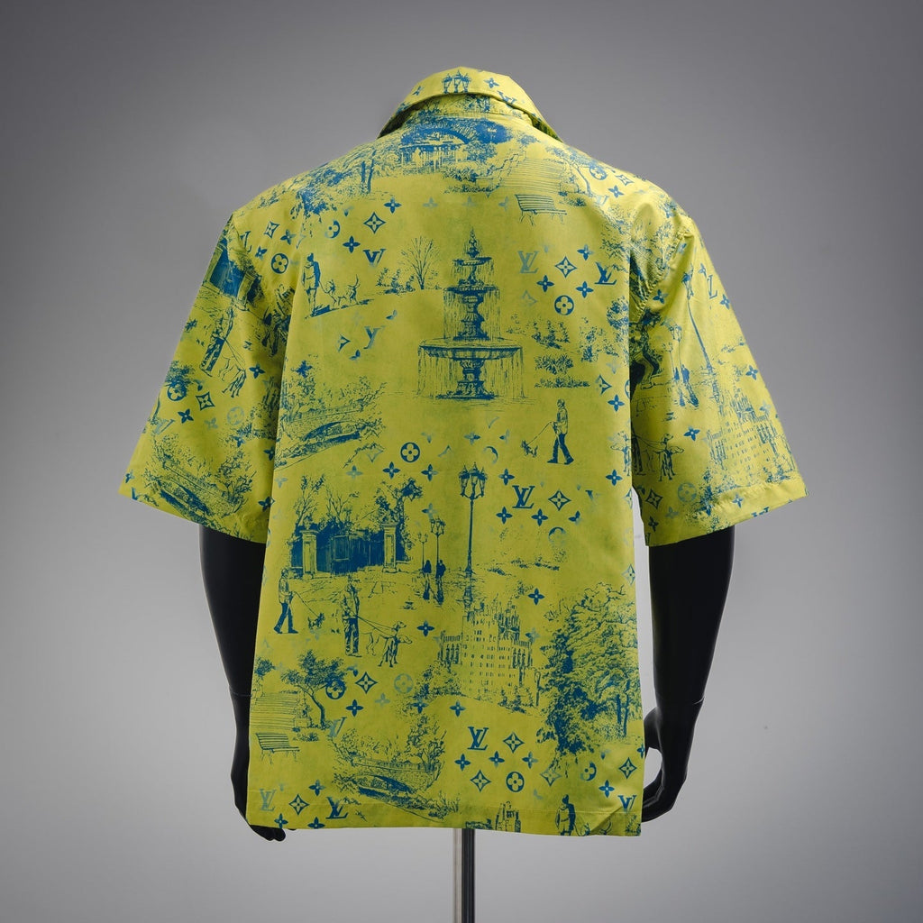 Louis 25ss print shirt