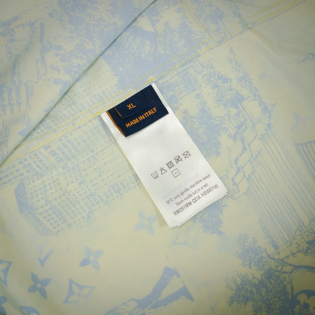 Louis 25ss print shirt