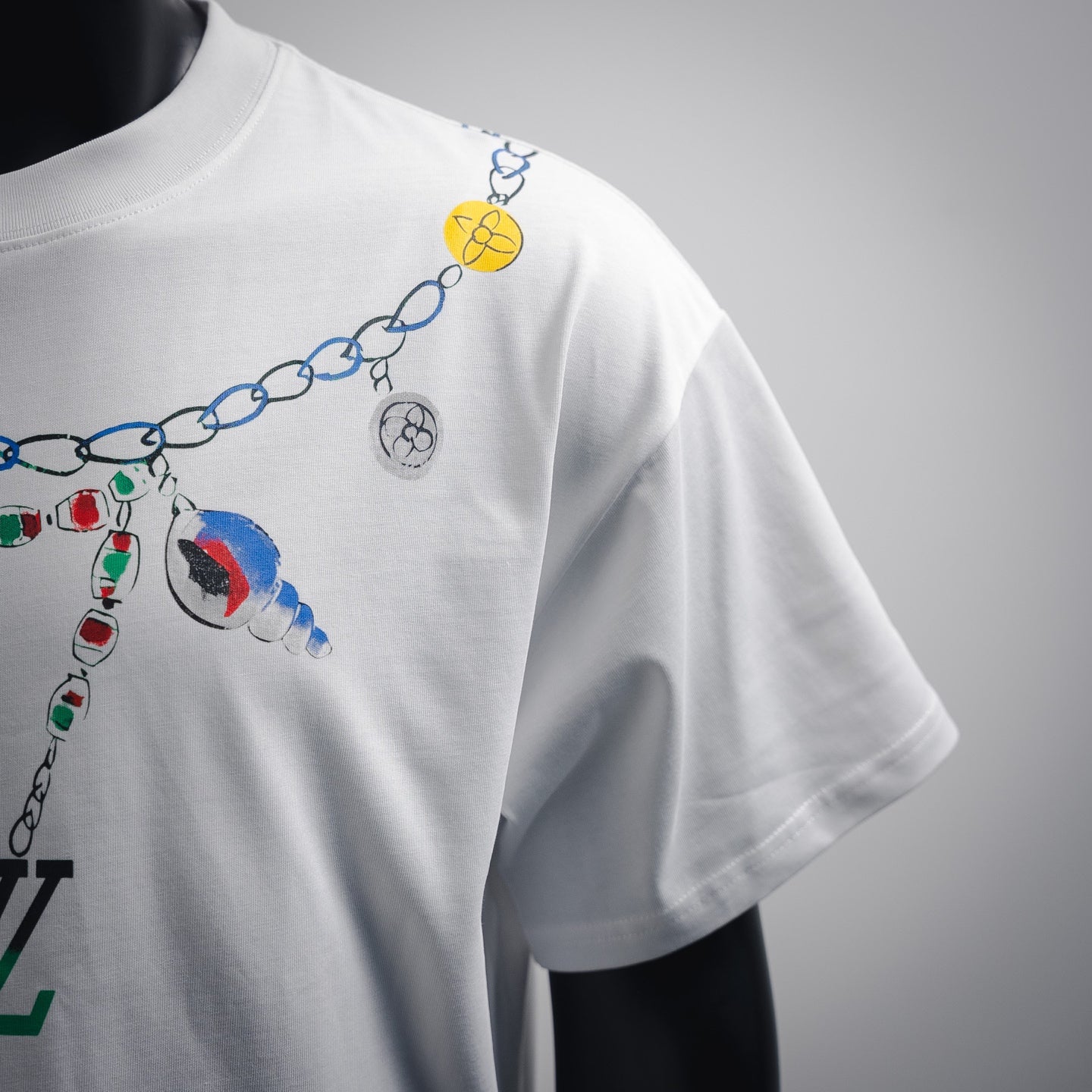 Louis 25ss print t-shirt