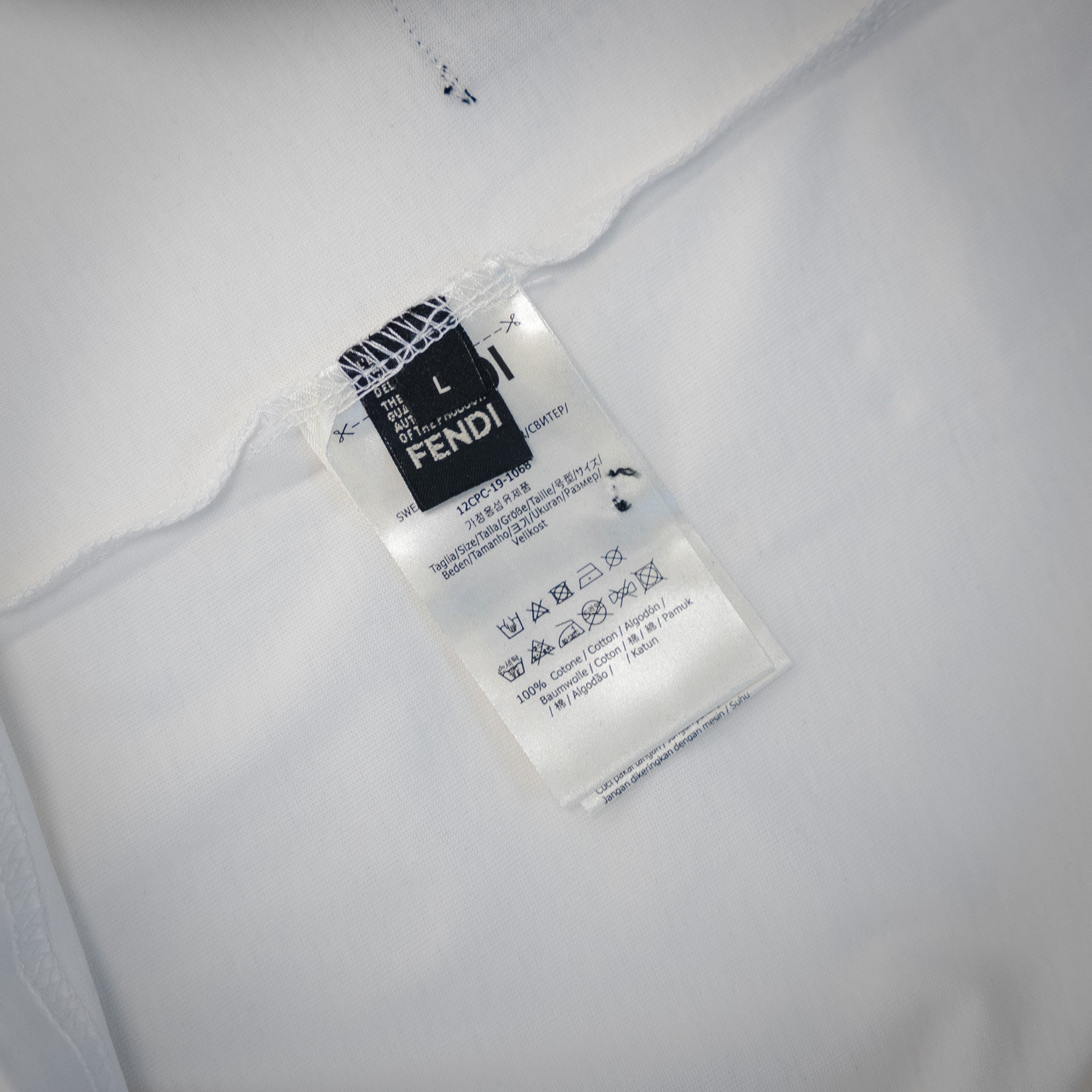 Fend 25ss print t-shirt