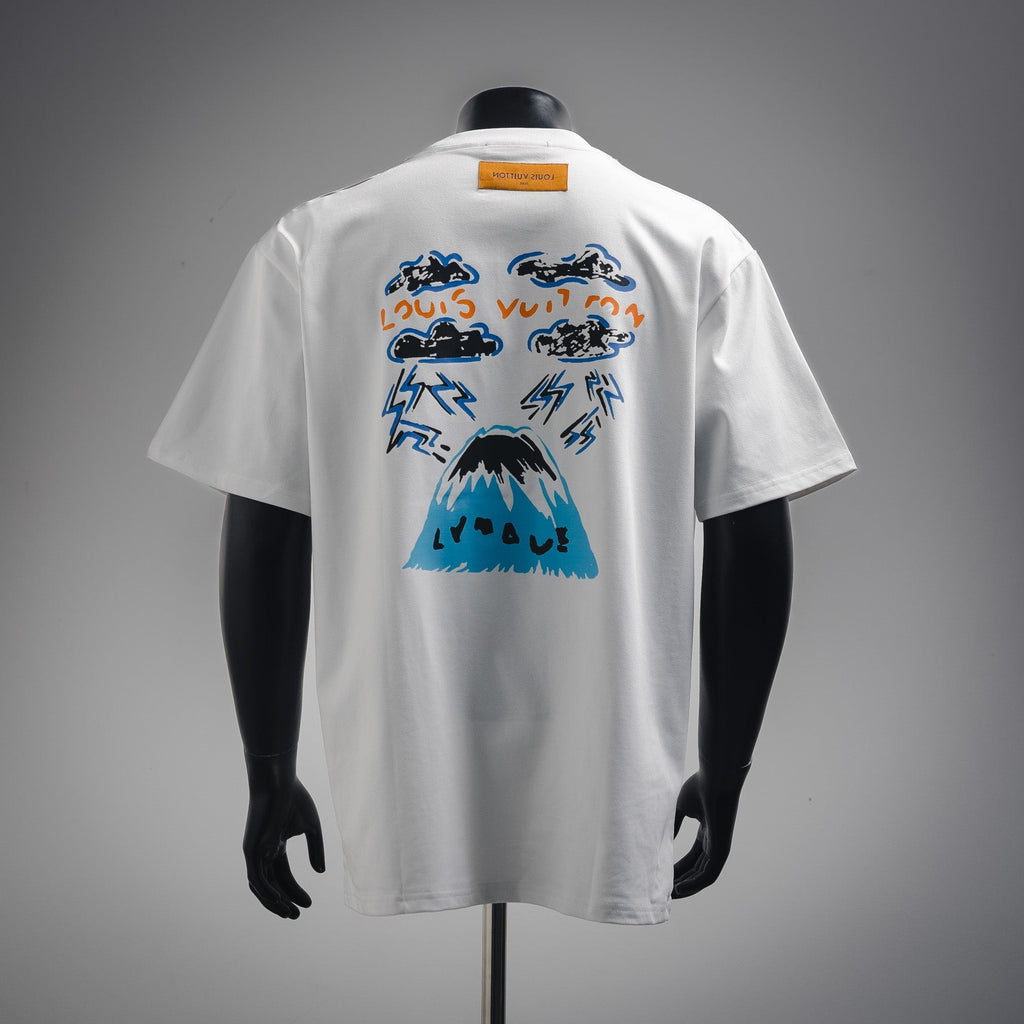 Louis 25ss print t-shirt