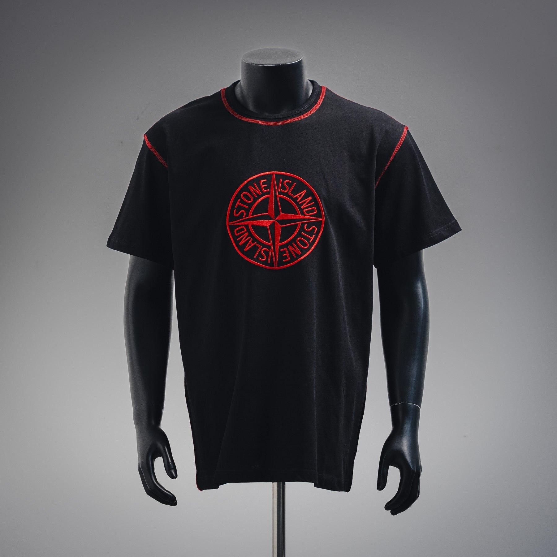 stone 25ss embroidered t-shirt