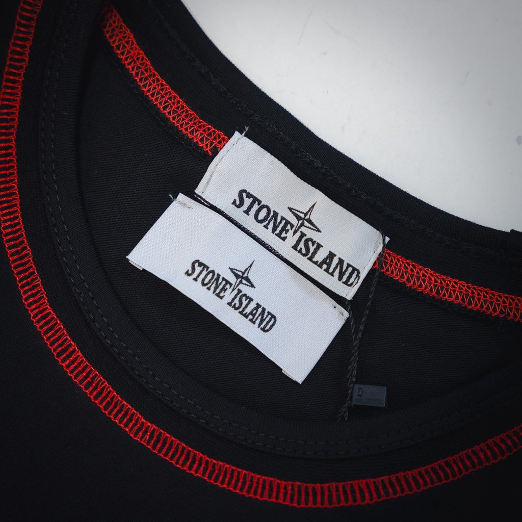 stone 25ss embroidered t-shirt