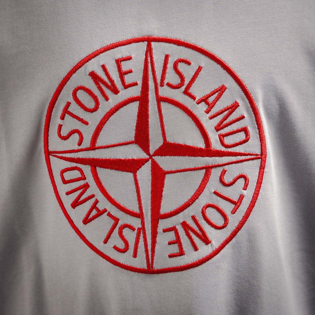 stone 25ss embroidered t-shirt