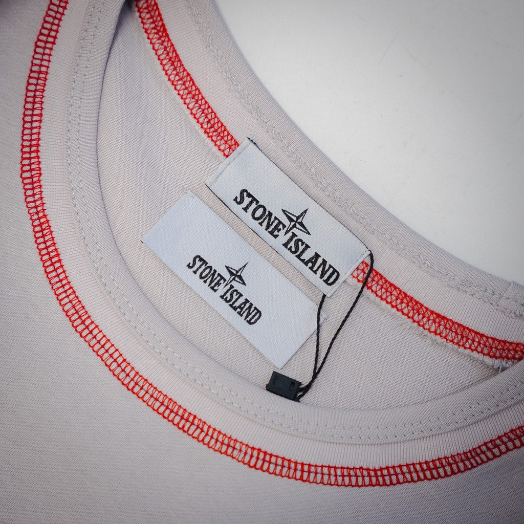 stone 25ss embroidered t-shirt