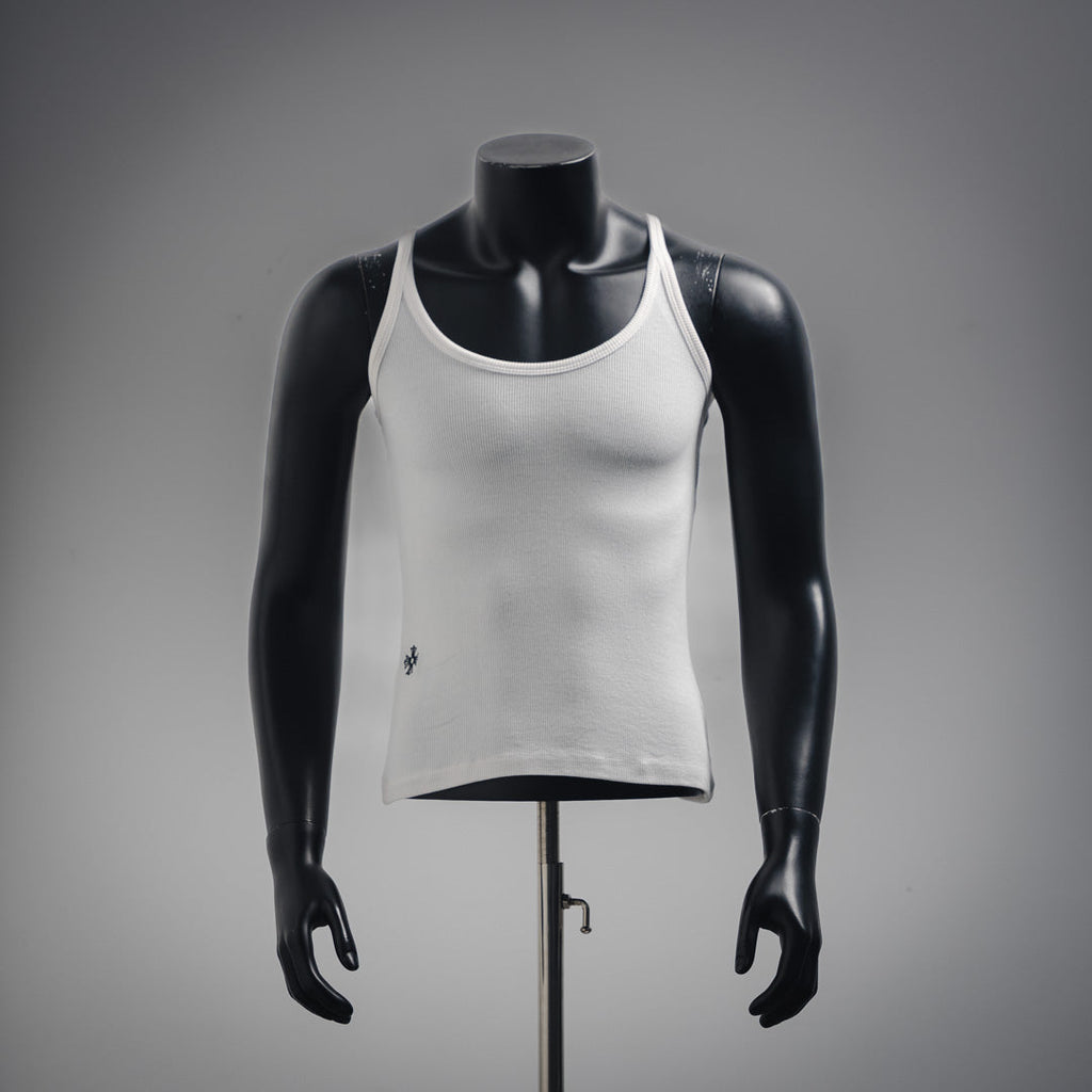 chrome  embroidered vest