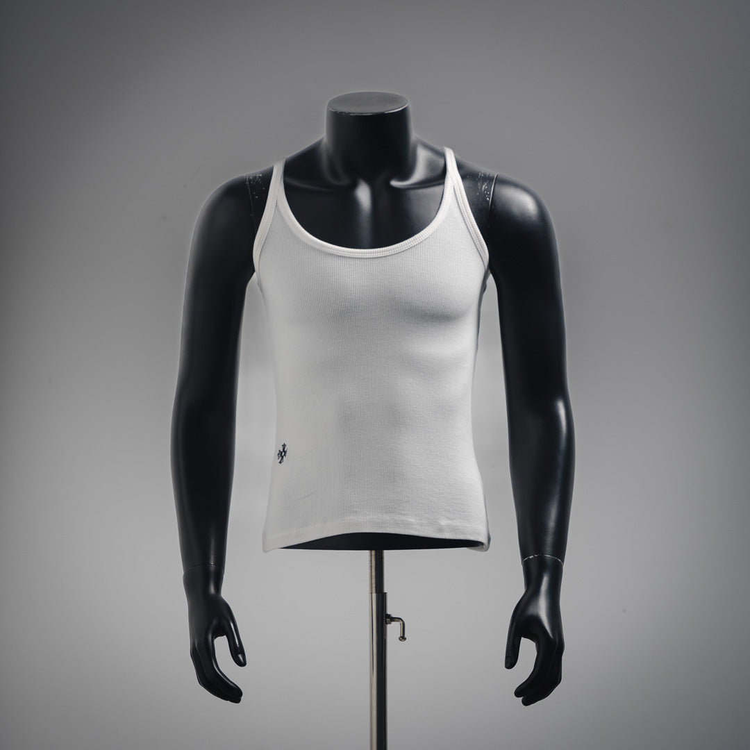 chrome  embroidered vest