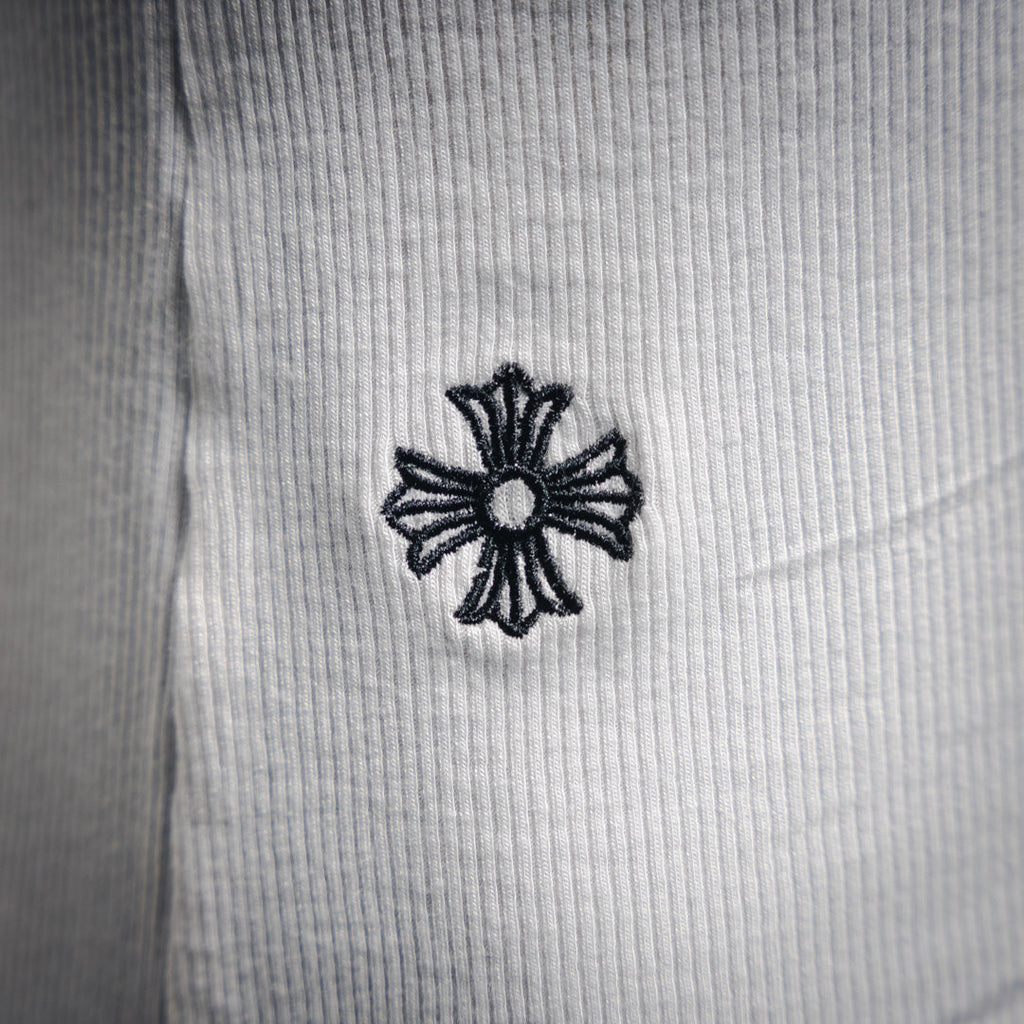 chrome  embroidered vest