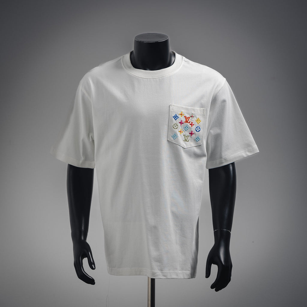 Louis 25ss embroidered t-shirt