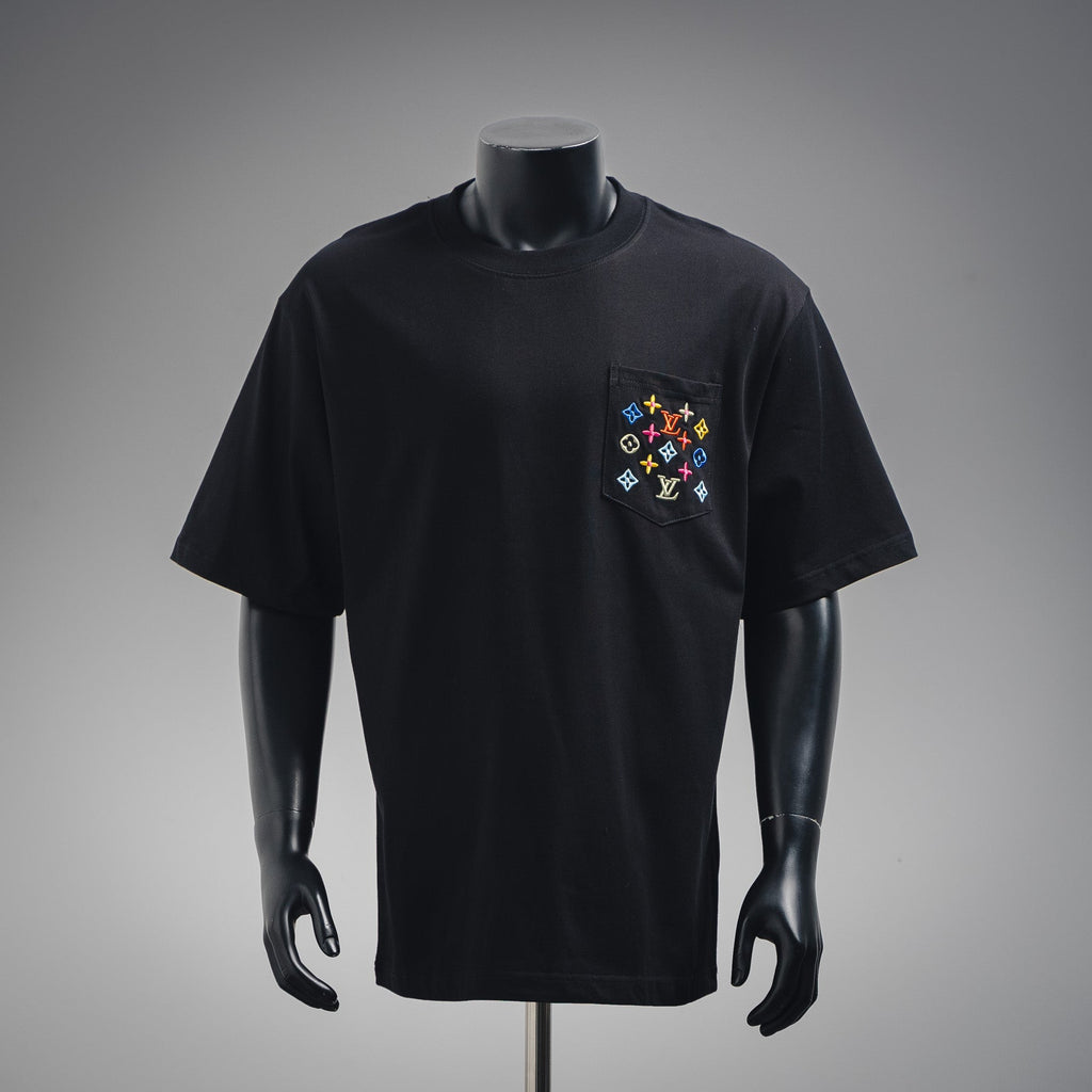 Louis 25ss embroidered t-shirt