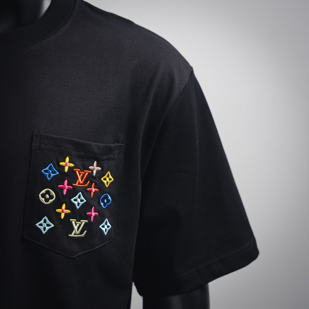 Louis 25ss embroidered t-shirt