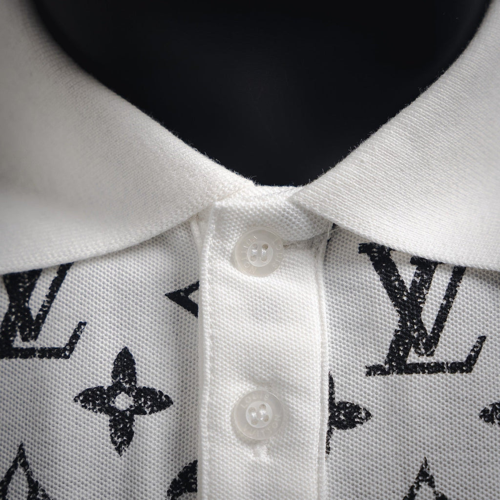 Louis 25ss print polo