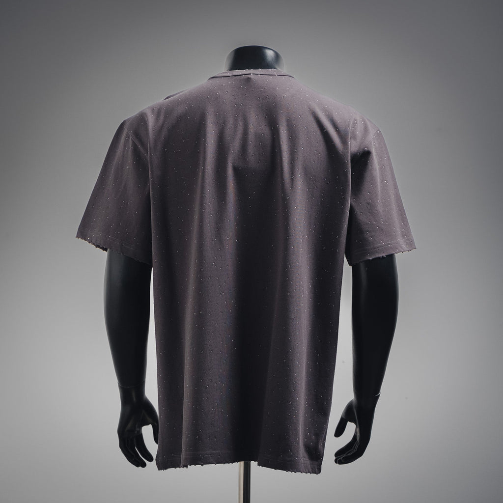 Wang 25ss rhinestone t-shirt