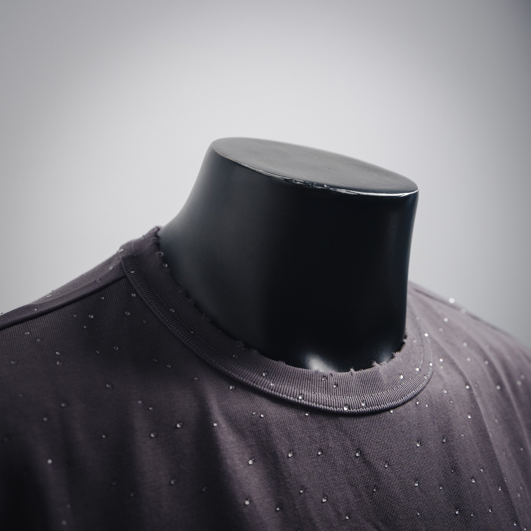 Wang 25ss rhinestone t-shirt