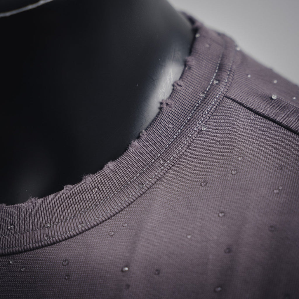 Wang 25ss rhinestone t-shirt