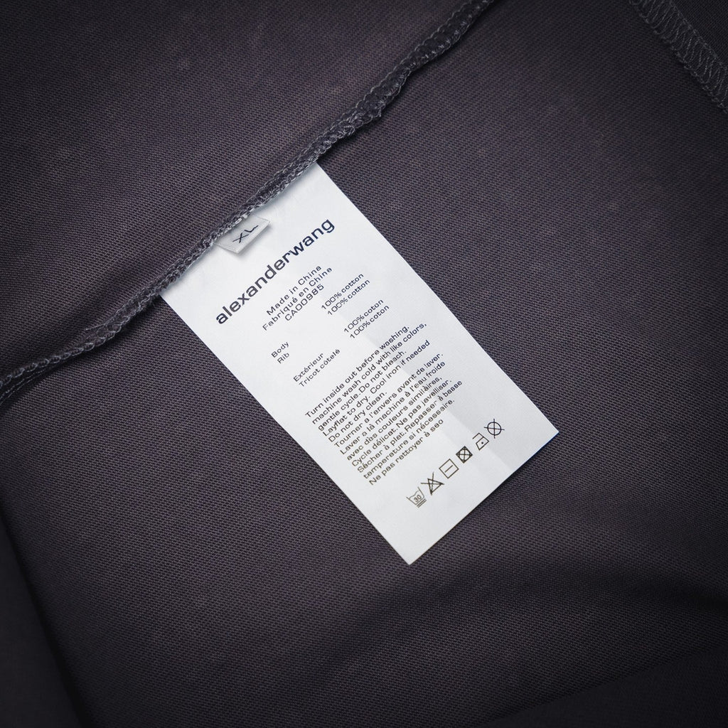 Wang 25ss rhinestone t-shirt